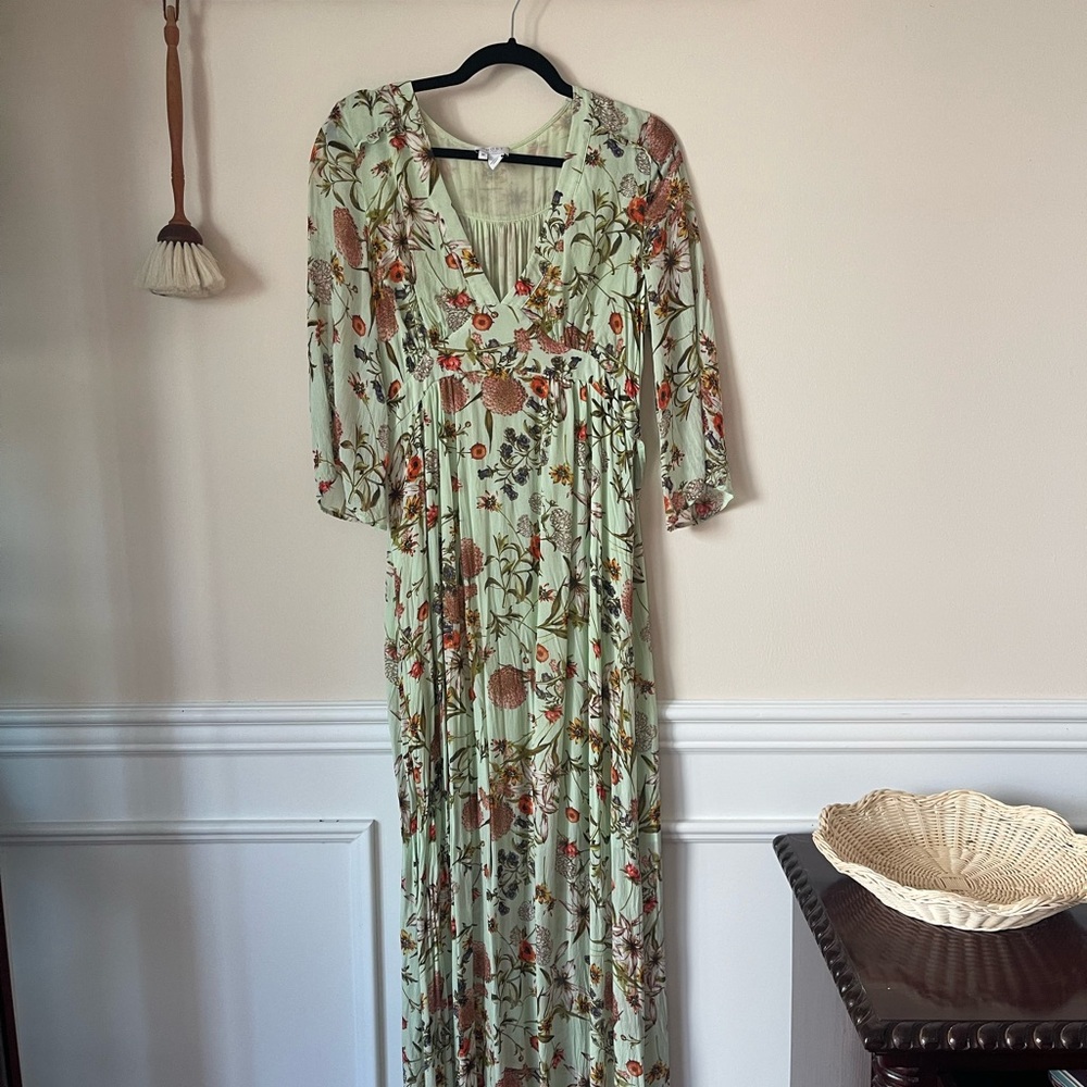 Ghost floral maxi dress